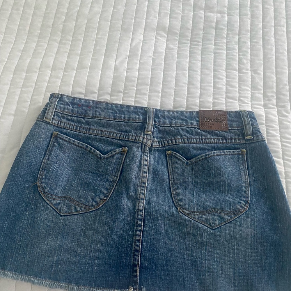 Denim Mini Skirt